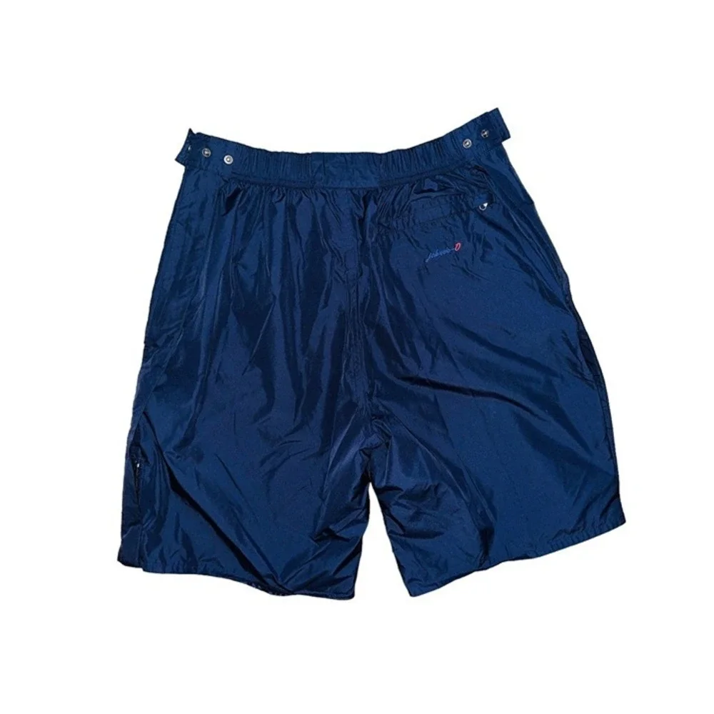 C1 Johnnie-O‎ Mens Shorts Large Navy Board Adjustable waist Performance